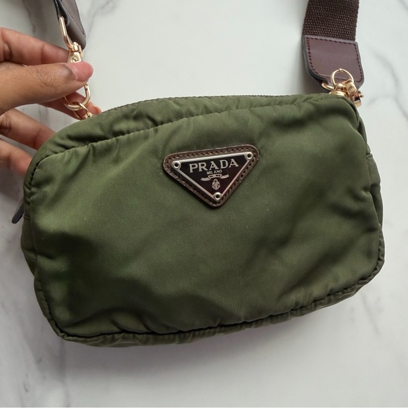 Prada Re Nylon Clutch as Crossbody - Picture 5 of 14